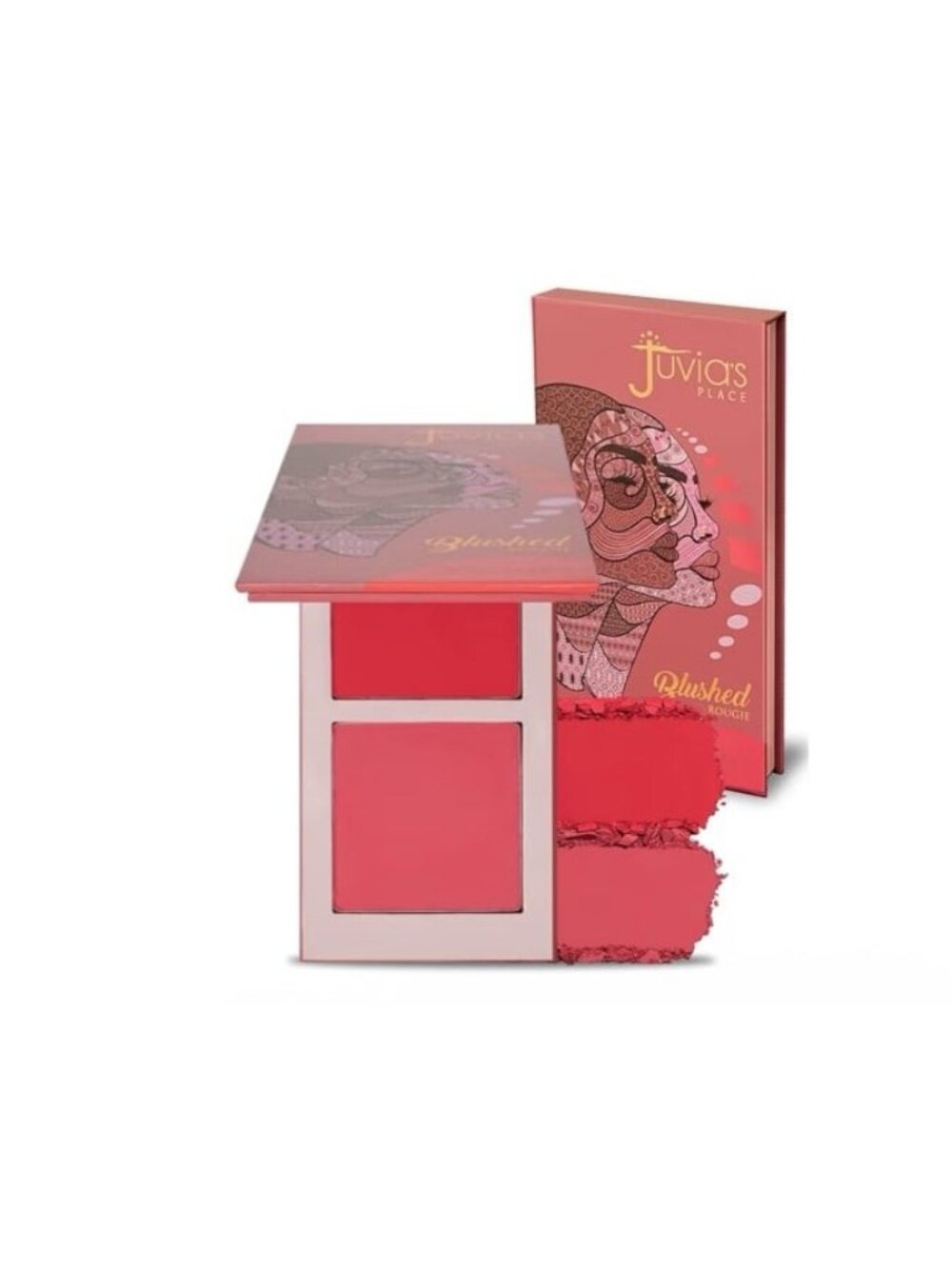 Juvia's Place Blushed Duo Blush Volume5 - Two Tone Pigmented  color ; VOL.5